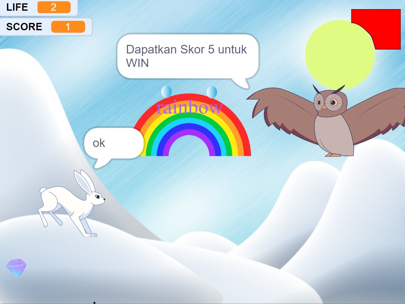 Rabbit And Owl