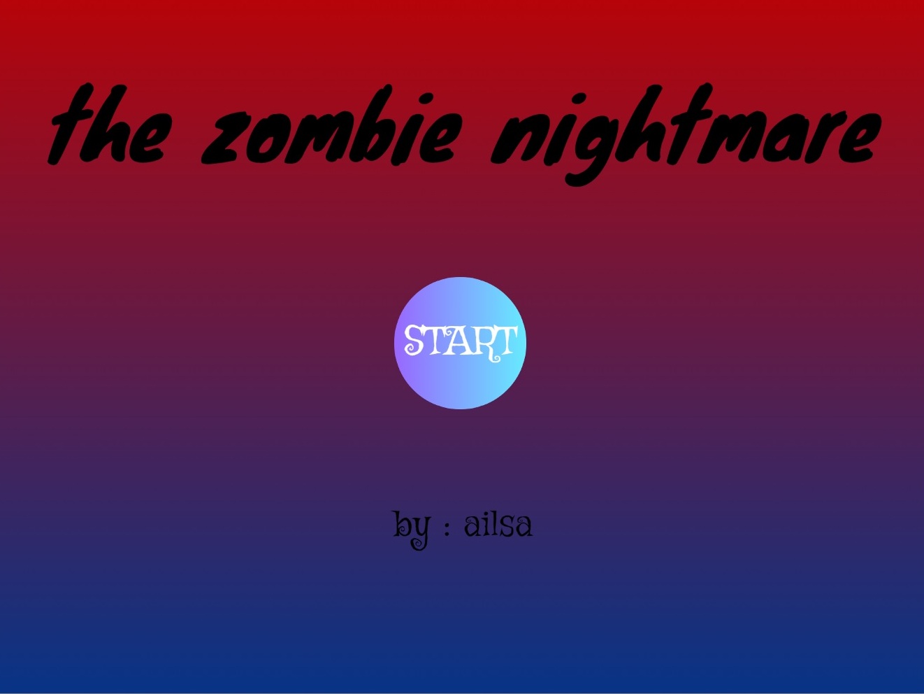 The Zombie Nightmare