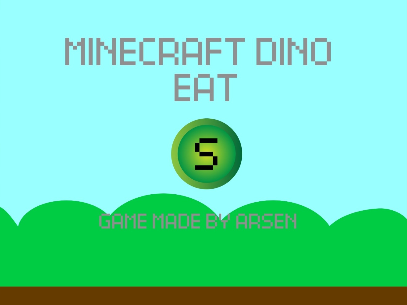 Minecraft Dino Eat