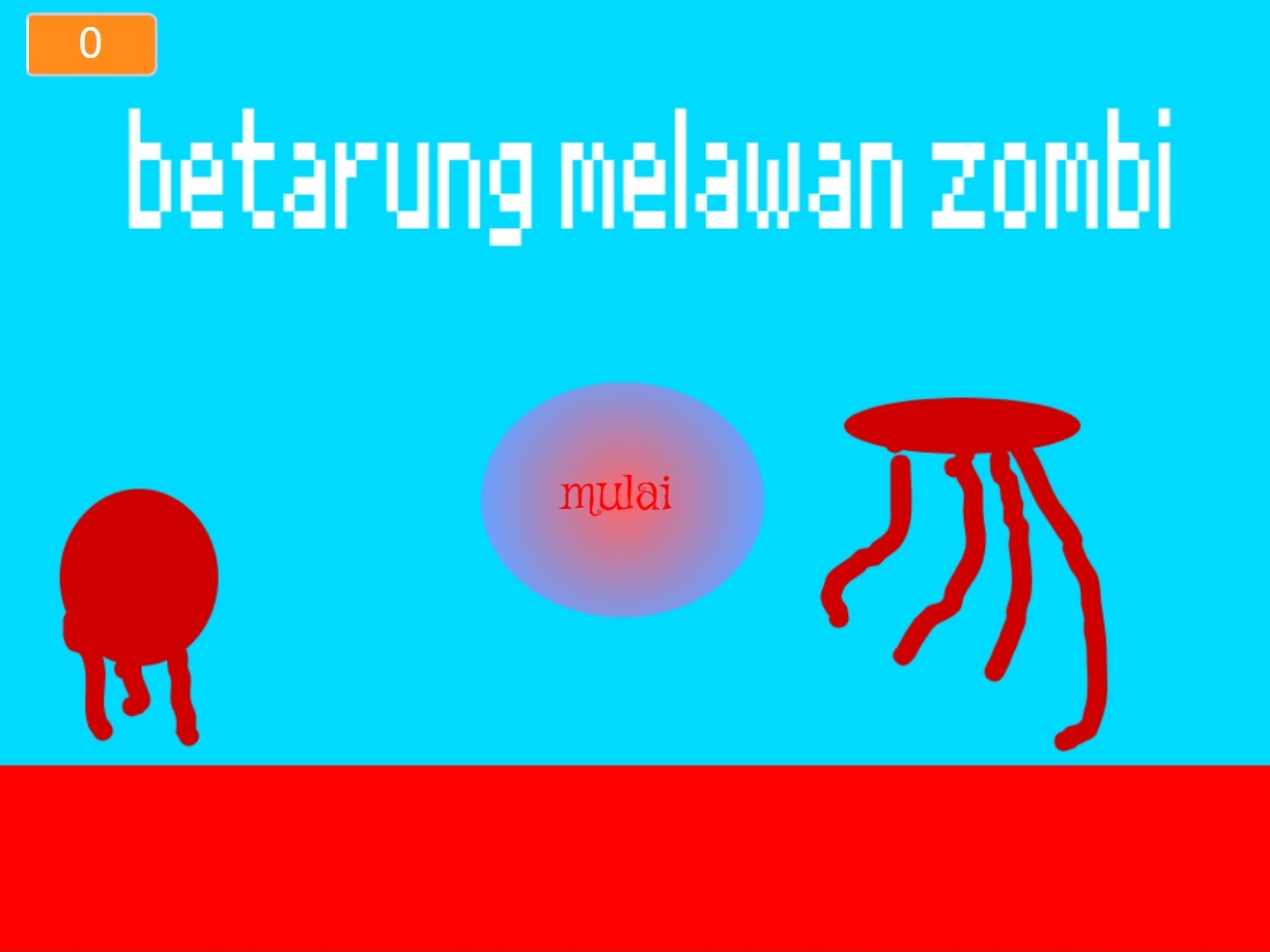 Bertarung Melawan Zombie