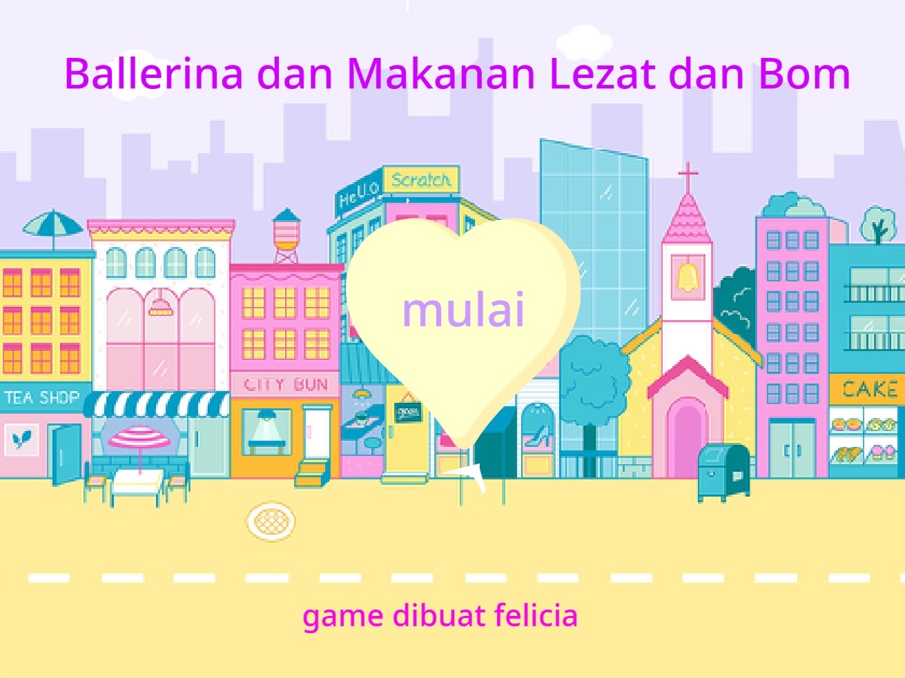 Ballerina dan Makanan Lezat dan Bom