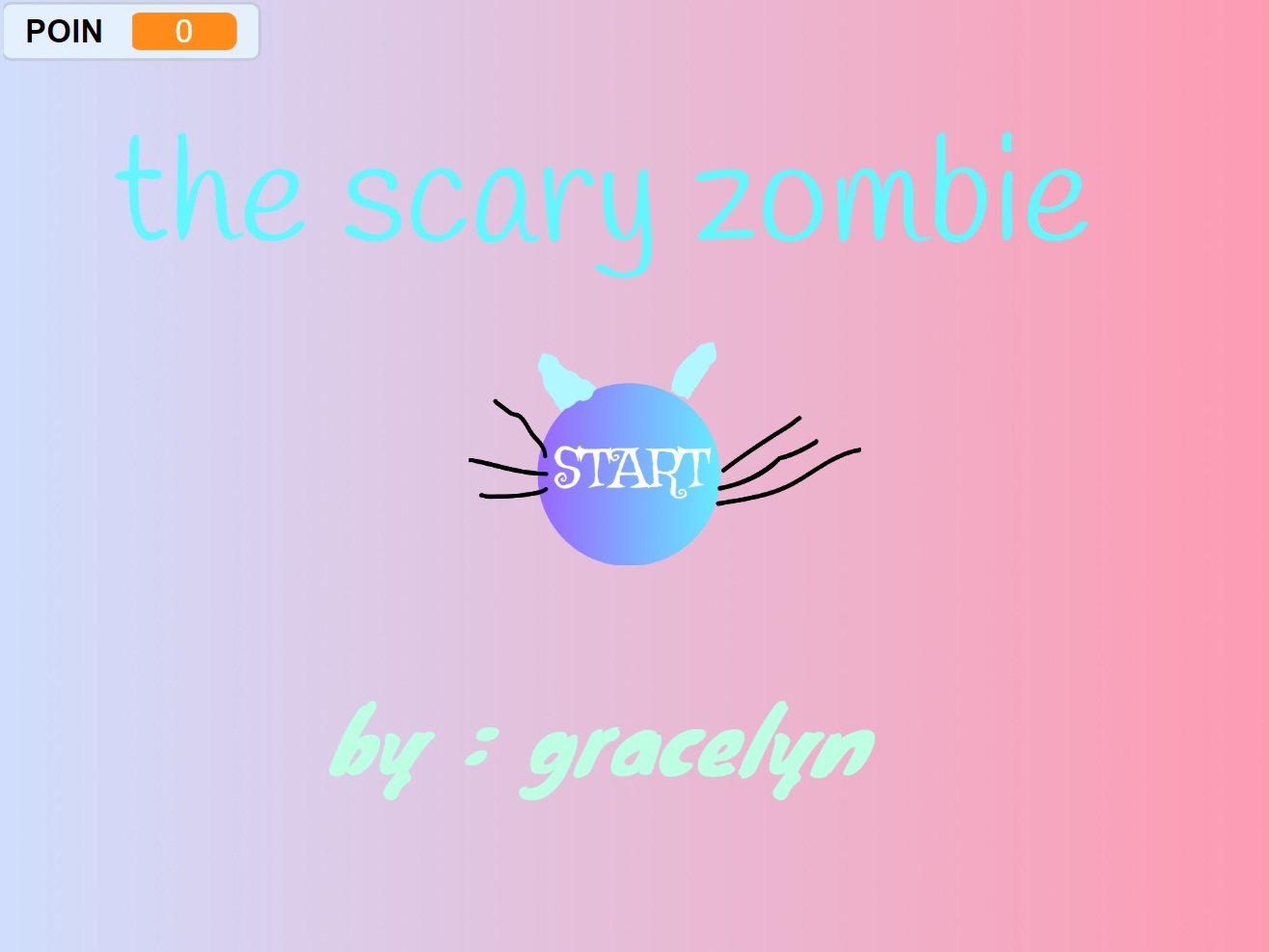The Scary Zombie