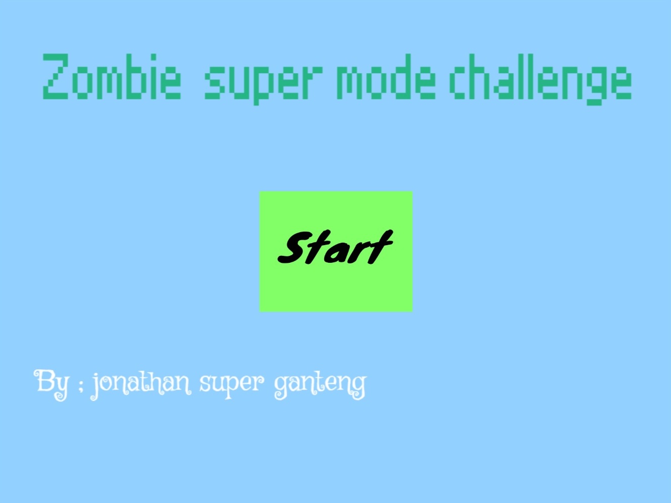 Zombie Super Challenge