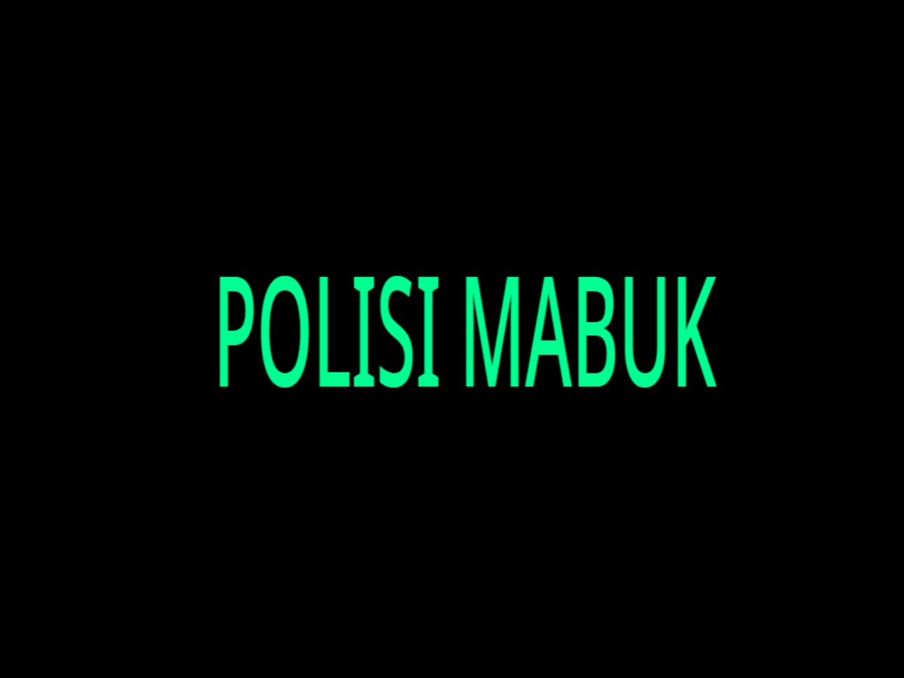 Polisi Mabuk