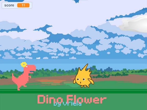 Dino Flower