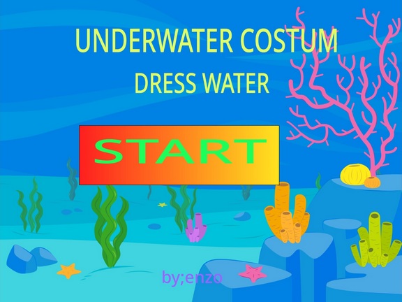 Underwater Costum Dress Water